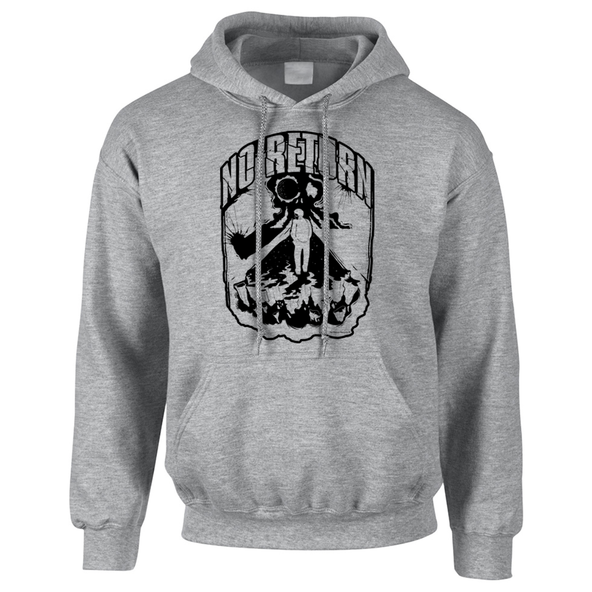 Bild von NO RETURN - HOODY (grau)